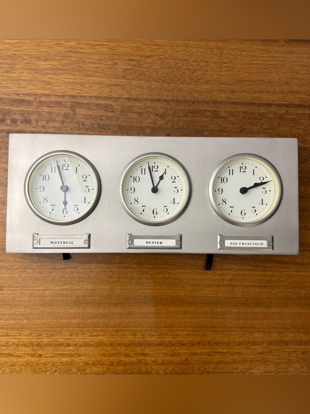 Pottery Barn "Around the World" clock